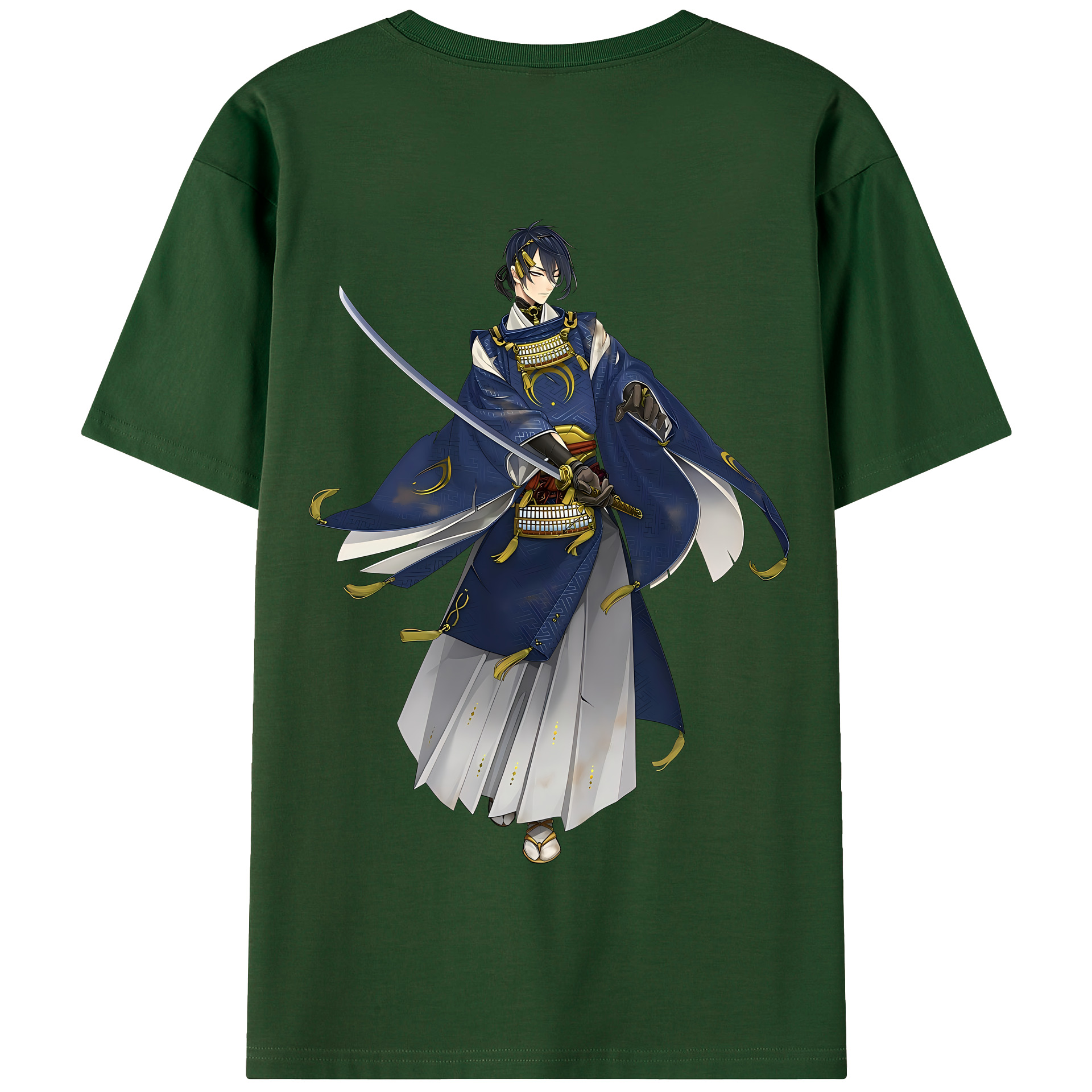 （画像用） 刀剣乱舞 Touken Ranbu 綿100％半袖Tシャツ（背面プリント）